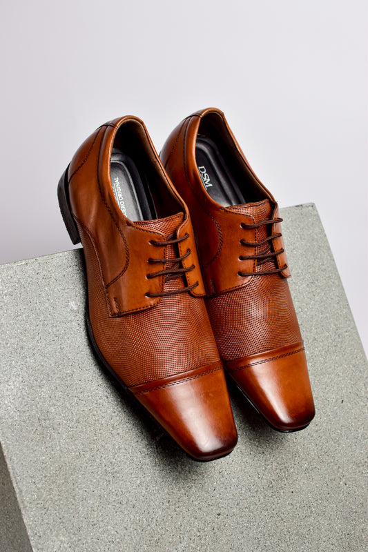 CALZADO ELEGANTE NAPA/PERFORADO